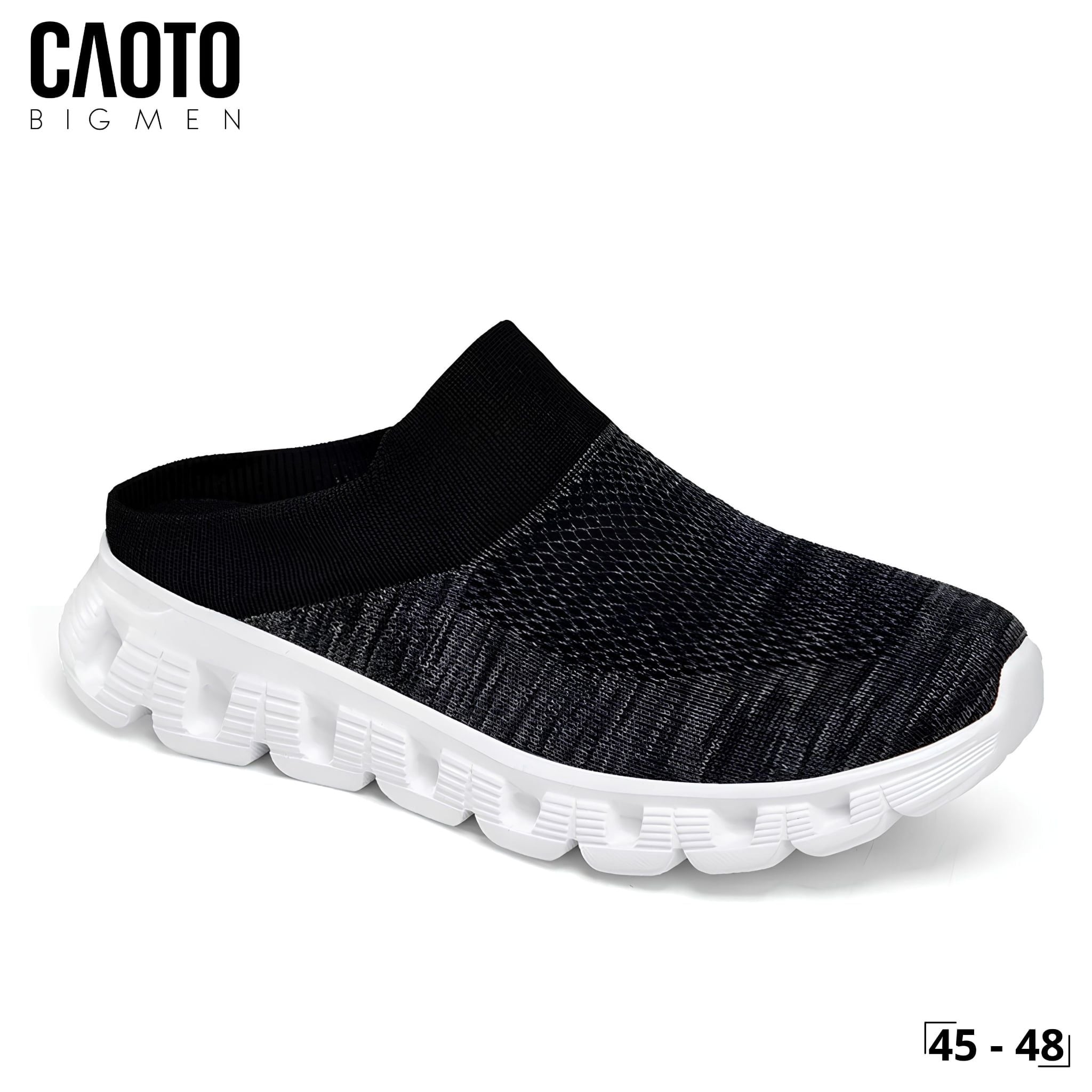  Dép Nam Bigsize Slip-on Cloud Step Dark Grey Đế Mềm Êm Chân 