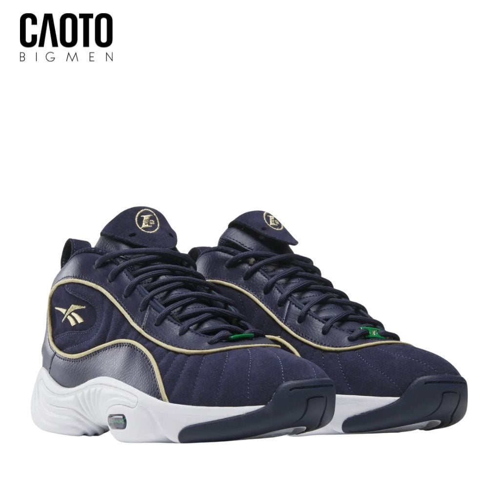  Giày Bóng Rổ Nam Big Size Answer III  Reebok Navy/Trắng/Metallic Gold Size 45–50 