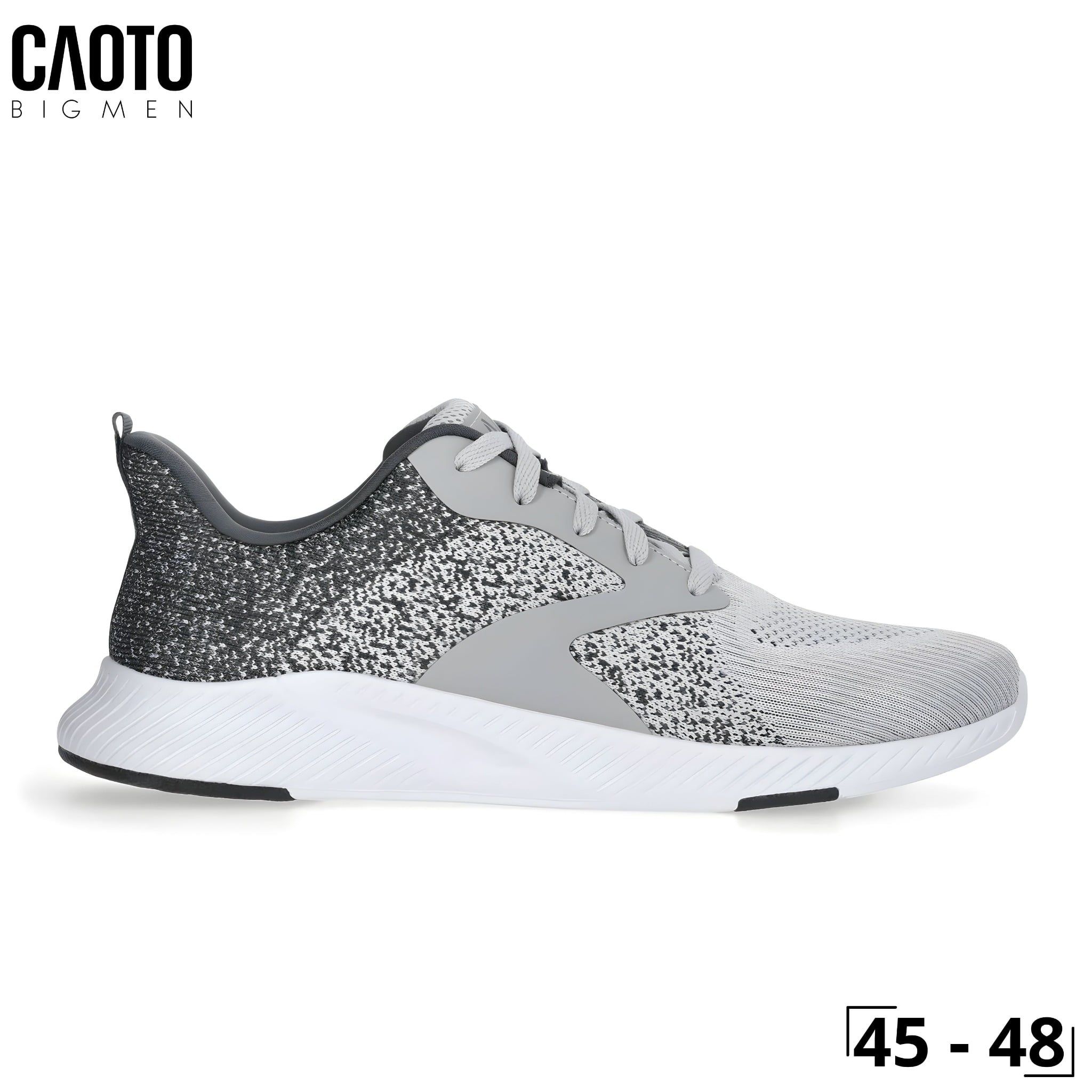  Giày Thể Thao Nam Big Size Athletic Works Core - Jogger Light Grey Dây Buộc Size 45-48 