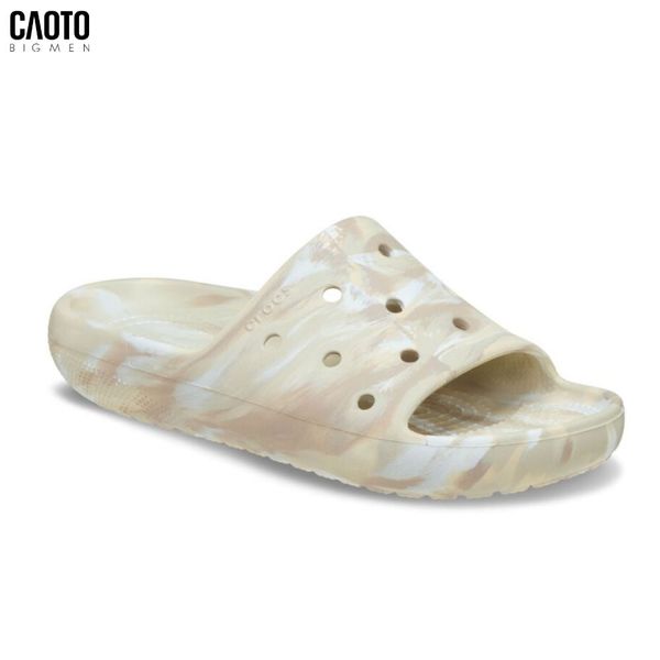  Dép Nam Big Size Classic Marbled Slide 2 – Crocs Multi Marble Style Slip-on Size 45–50 