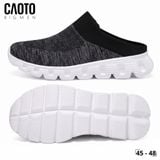  Dép Nam Bigsize Slip-on Cloud Step Dark Grey Đế Mềm Êm Chân 