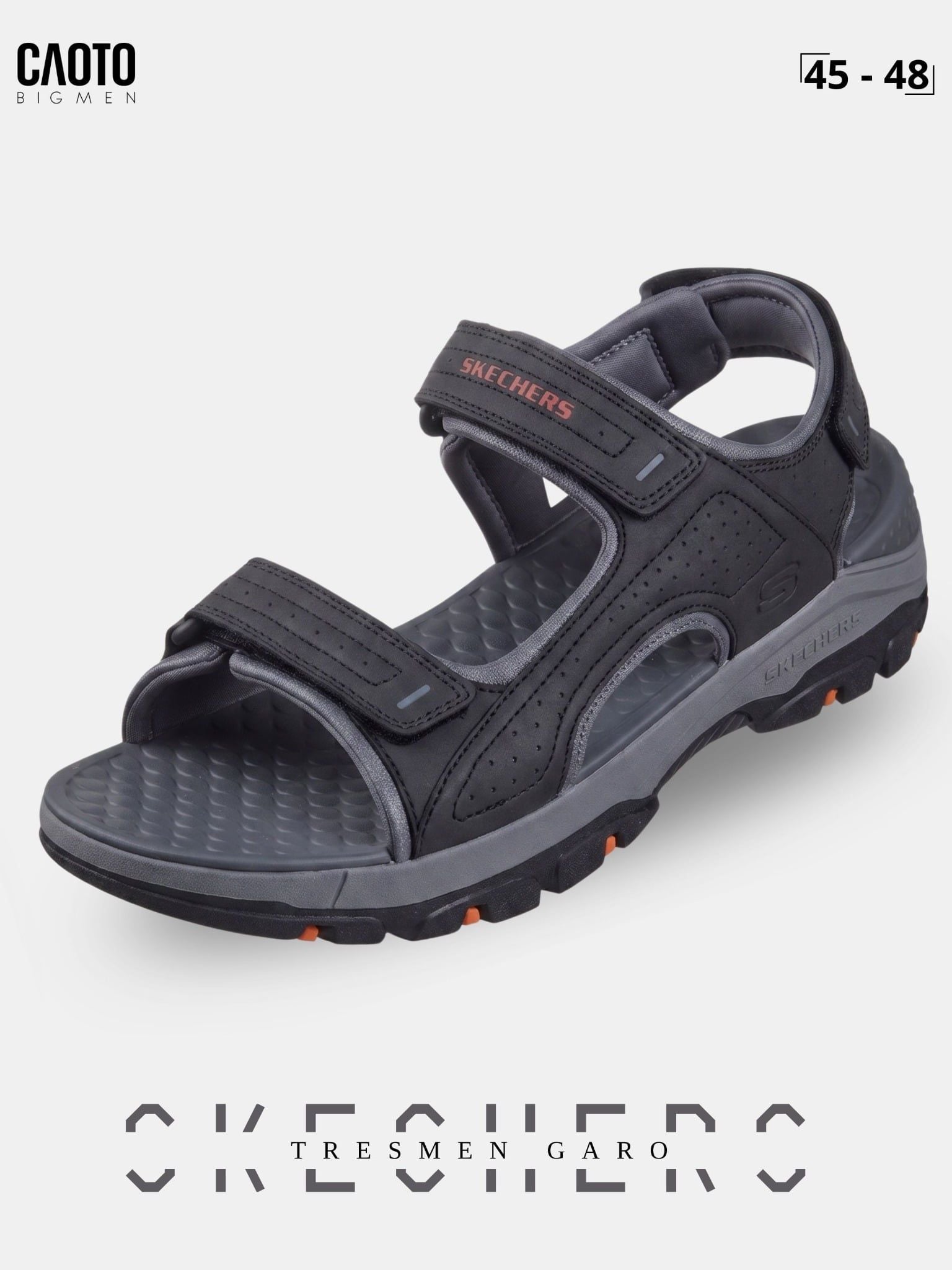  Giày Sandal Nam Big Size Skechers Tresmen - Garo Thể Thao Size 45 - 48 