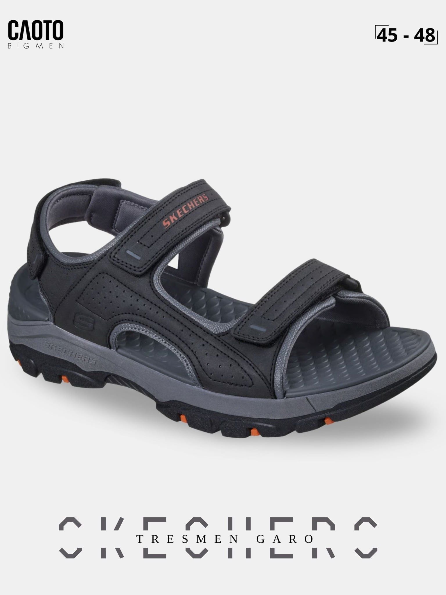  Giày Sandal Nam Big Size Skechers Tresmen - Garo Thể Thao Size 45 - 48 