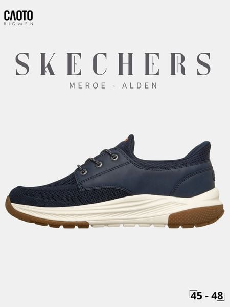  Giày Nam Big Size Skechers Meroe Alden Navy Size 45 - 48 