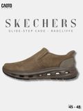  Giày Lười Nam Big Size Skechers Cade Radcliffe Nâu Taupe Size 45 - 48 