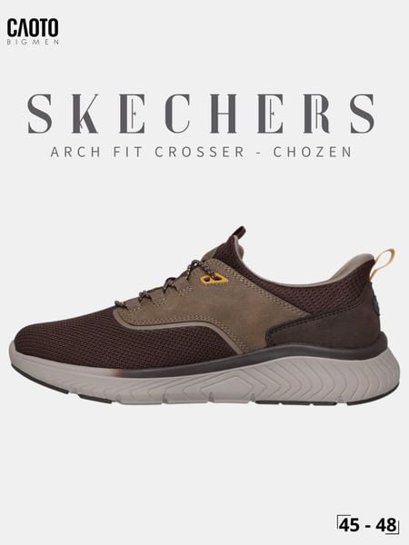  Giày Sneaker Nam Big Size Skechers Arch Fit Crosser Chozen Size 45 - 48 - S001 