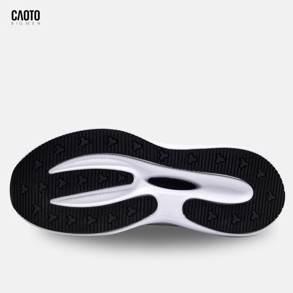 Giày chạy bộ nam big size Phantom màu đen thiết kế thể thao hiện đại.