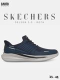  Giày Sneaker Lười Nam Big Size Skechers Slip-ins Slade Luther Xỏ Nhanh Size 45 - 48 