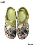  Dép Nam Big Size  – Crocs Cây Cỏ Rằn Ri Size 45–50 