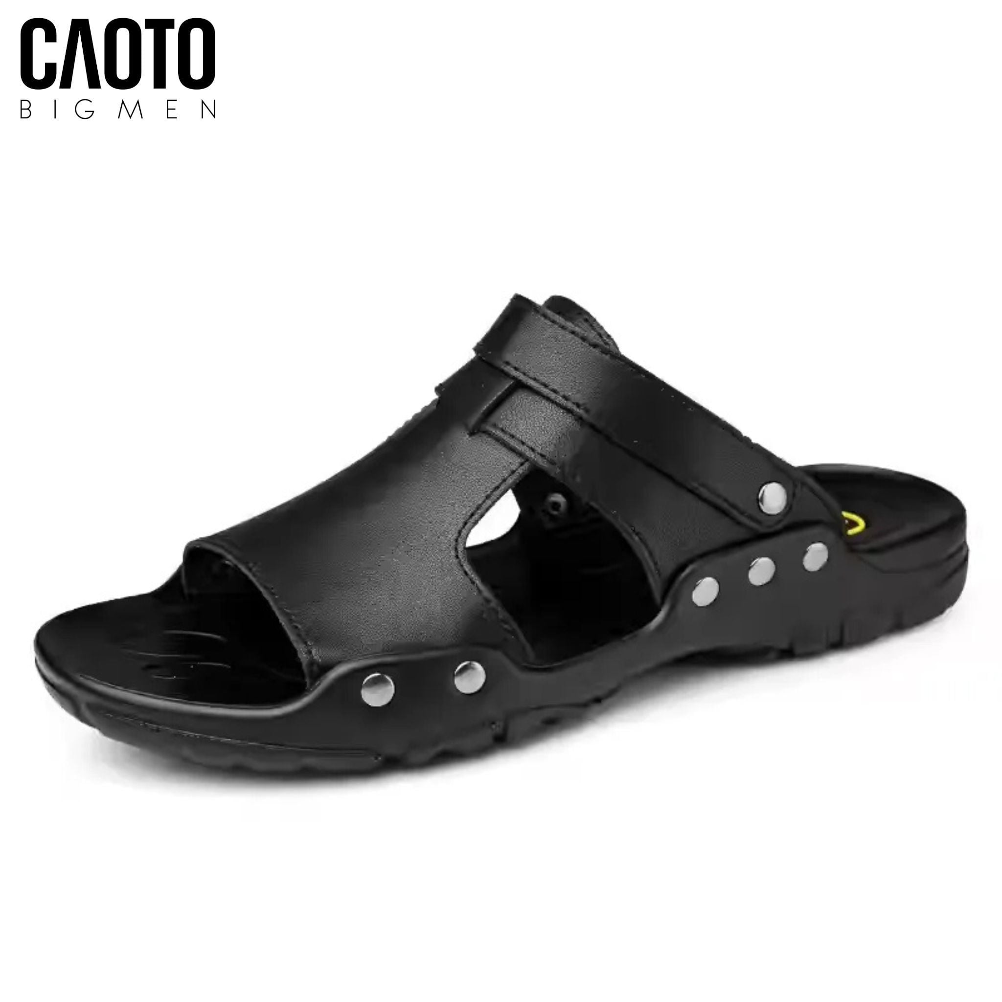  Giày Sandal Nam Big Size Strider Black Đế Chống Trượt Bền Chắc Size 45-52 