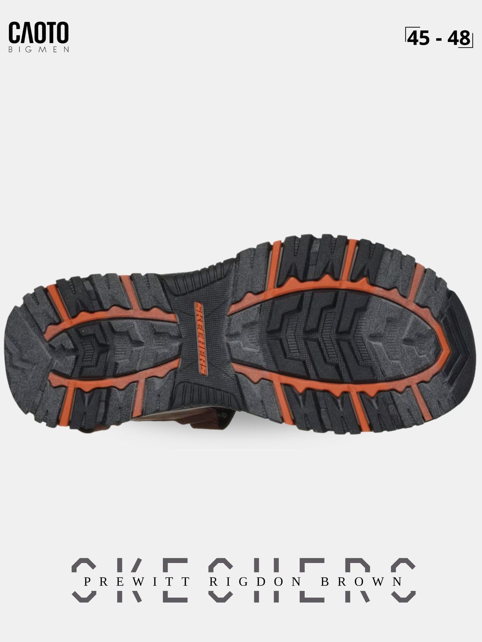  Giày Sandal Nam Big Size Skecher Prewitt Rigdon Brown Êm Ái Thoải Mái Size 45 - 48 