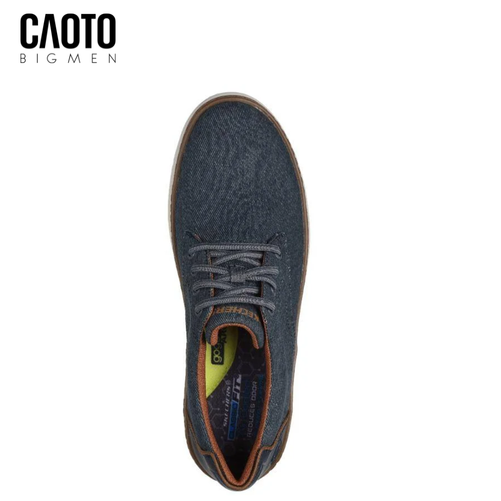  Giày Sneakers Nam Big Size Moreno Ederson – Skechers Navy Canvas Casual Size 45–50 