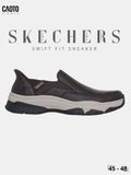  Giày Sneaker Nam Big Size Skechers Hands Free Swift Fit Không Cần Cột Dây Êm Chân Size 45 - 48 