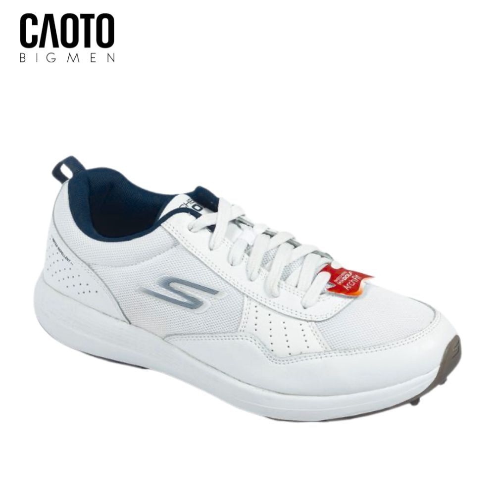  Giày Tennis Nam Big Size Viper Court Smash – Skechers Trắng/Xám Size 45–50 