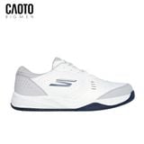  Giày Tennis Nam Big Size Viper Court Smash – Skechers Trắng/Xám Size 45–50 