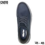  Giày Sneakers Nam Big Size Garza Thaddeus – Skechers Xanh Navy Canvas Casual Size 45–50 