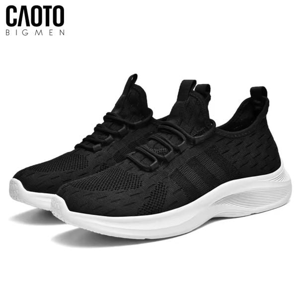  Giày Sneaker Nam Big Size Zenith Black Vải Dệt Thoáng Khí Size 45-50 