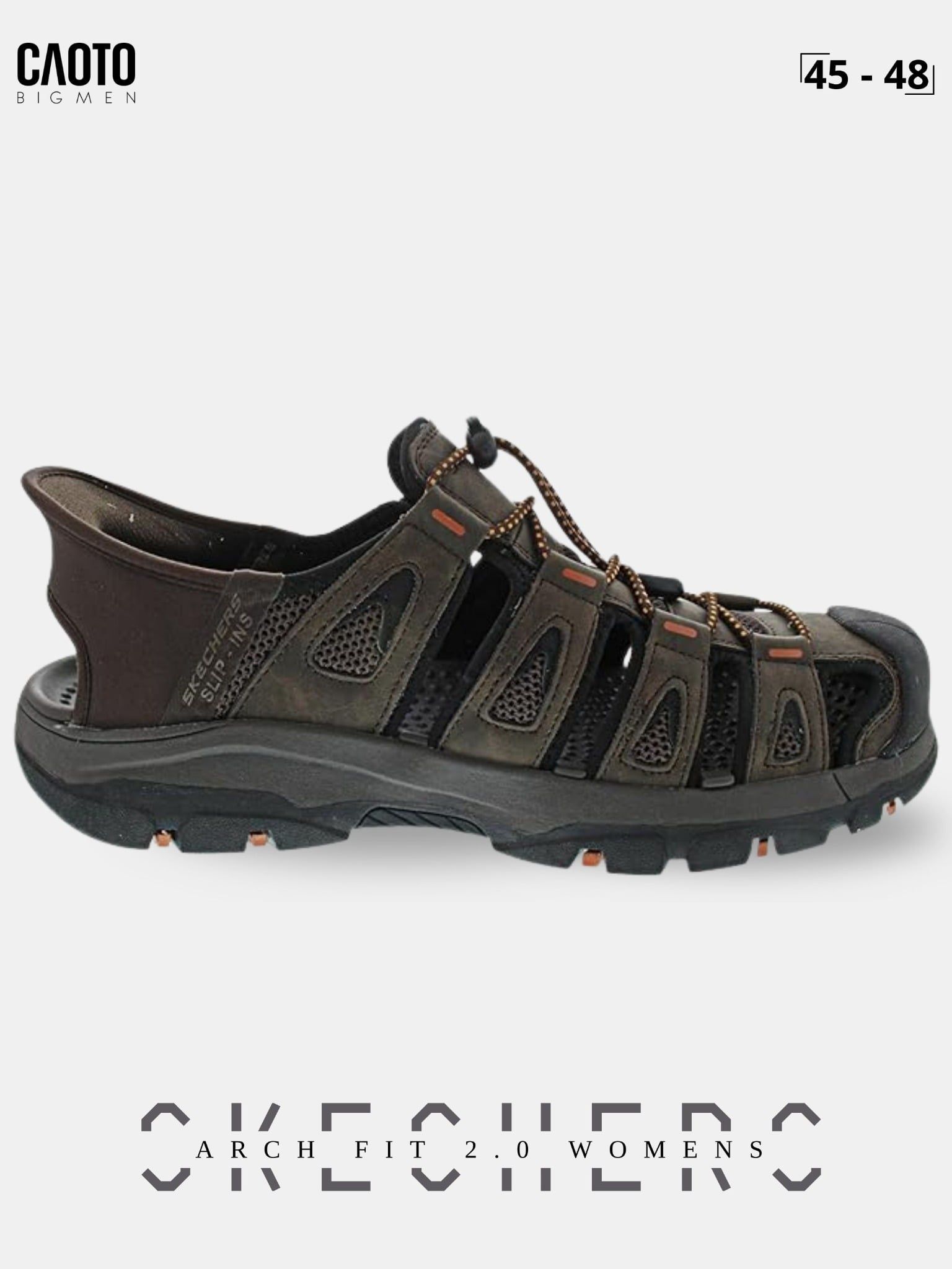  Giày Sandal Nam Big Size Skecher Arch Fit 2.0 Wowens Êm Ái Thoải Mái Size 45 - 48 
