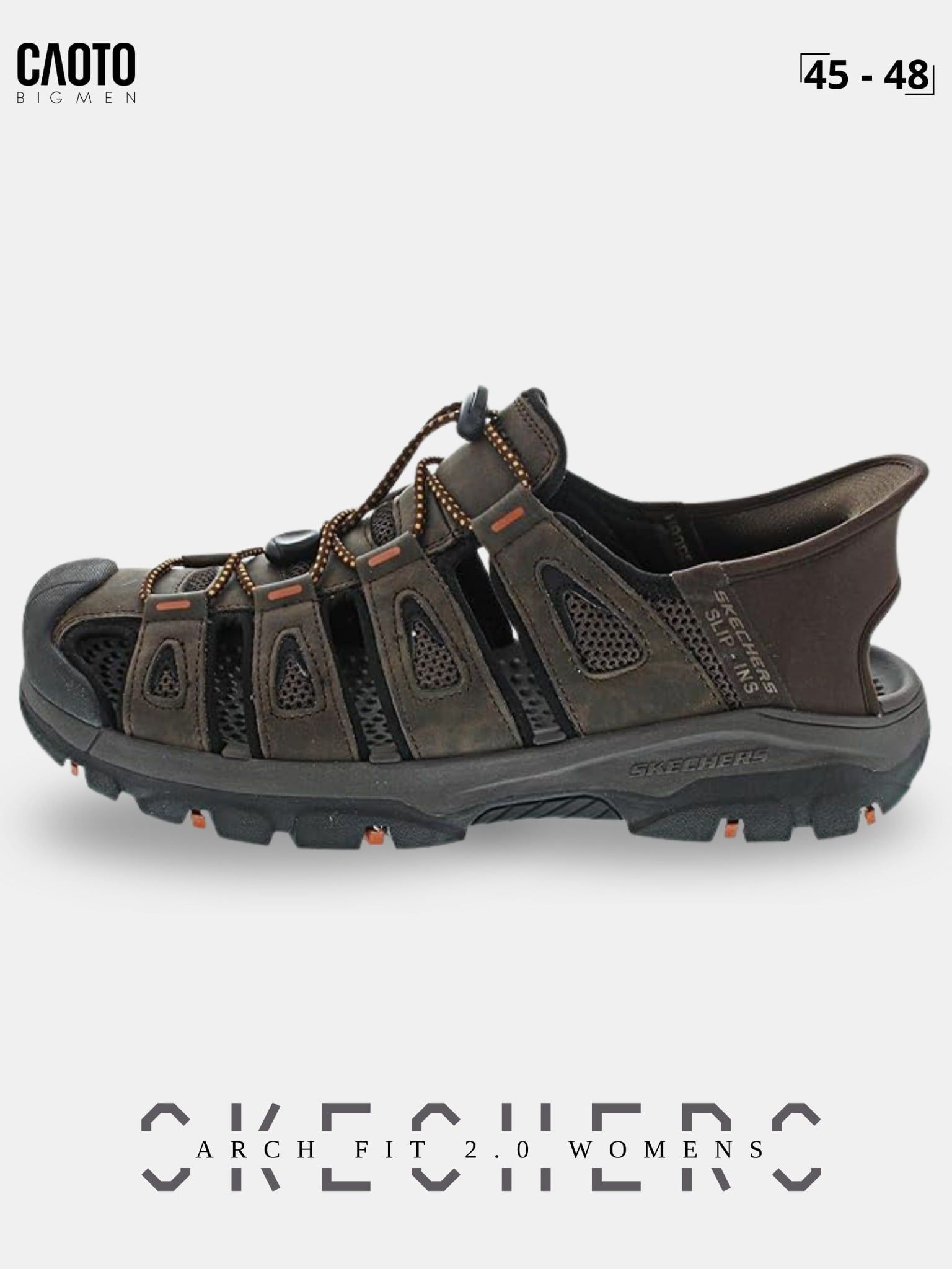 Giày Sandal Nam Big Size Skecher Arch Fit 2.0 Wowens Êm Ái Thoải Mái Size 45 - 48 