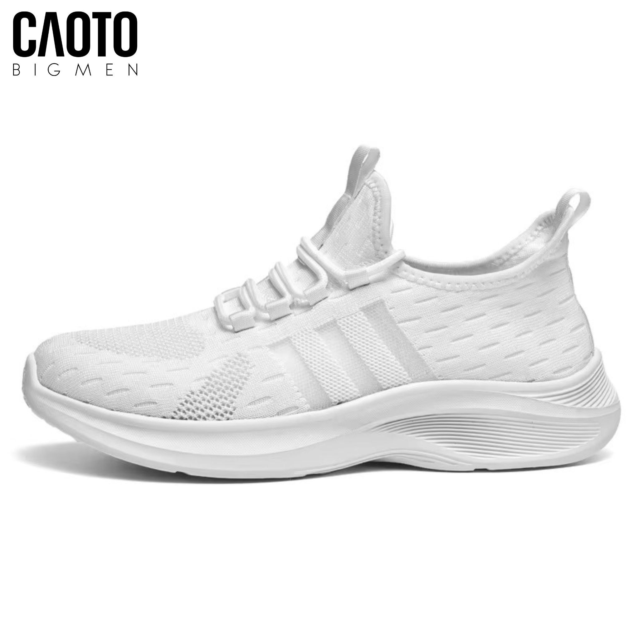  Giày Sneaker Nam Big Size Zenith White Vải Dệt Thoáng Khí Size 45-50 