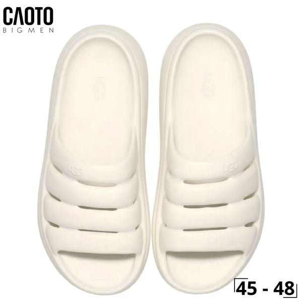  Dép Nam Big Size UGG Sport Yeah Sliders Trắng Size 45, 46, 47, 48 