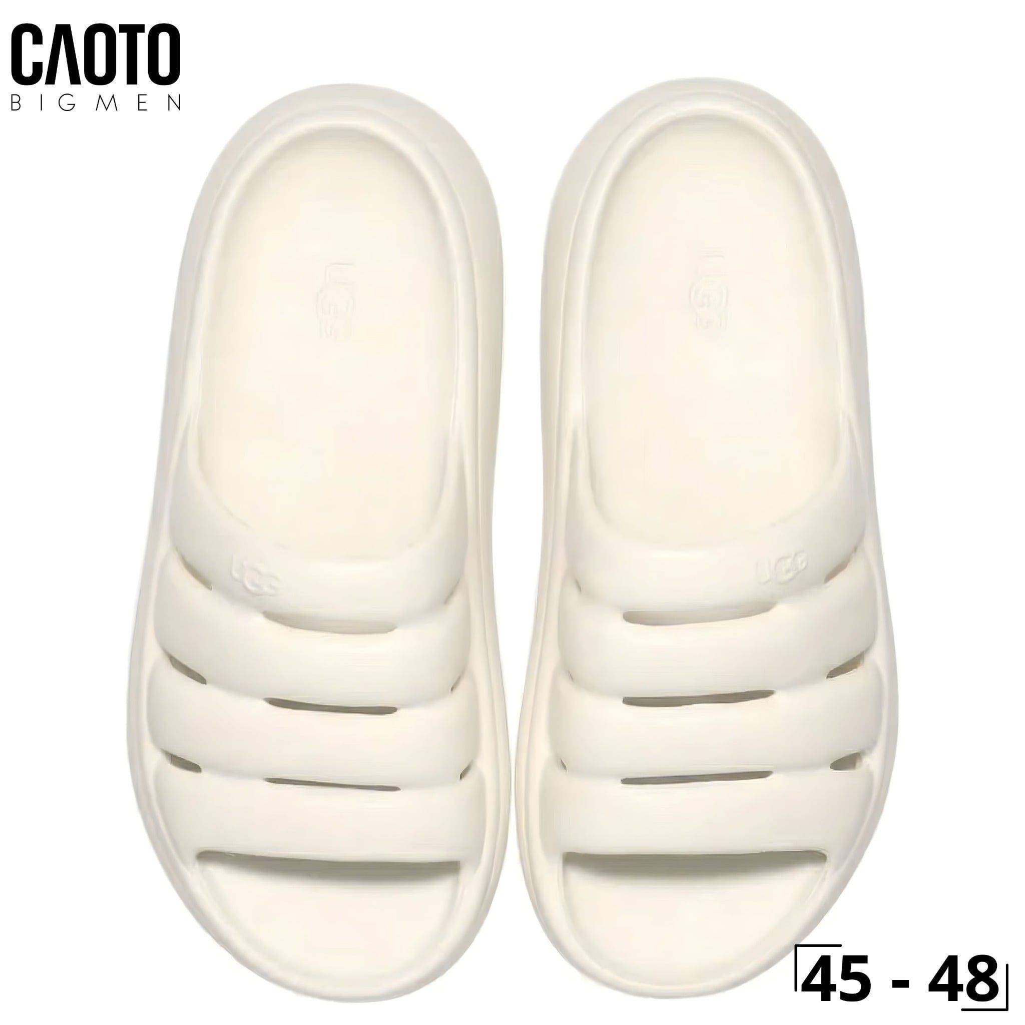  Dép Nam Big Size UGG Sport Yeah Sliders Trắng Size 45, 46, 47, 48 