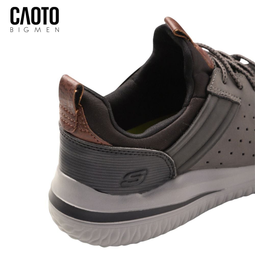  Giày Sneakers Nam Big Size Delson Camben – Skechers Nâu Sneaker Slip-On Size 45–50 