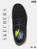  Giày Lười Nam Big Size Skechers Slip-ins Relaxed Fit Sterling Ramone Black Êm Chân Size 45 - 48 