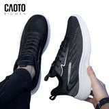  Giày Sneaker Nam Big Size Stratos Full Black Thoáng Khí Thể Thao Size 45–50 