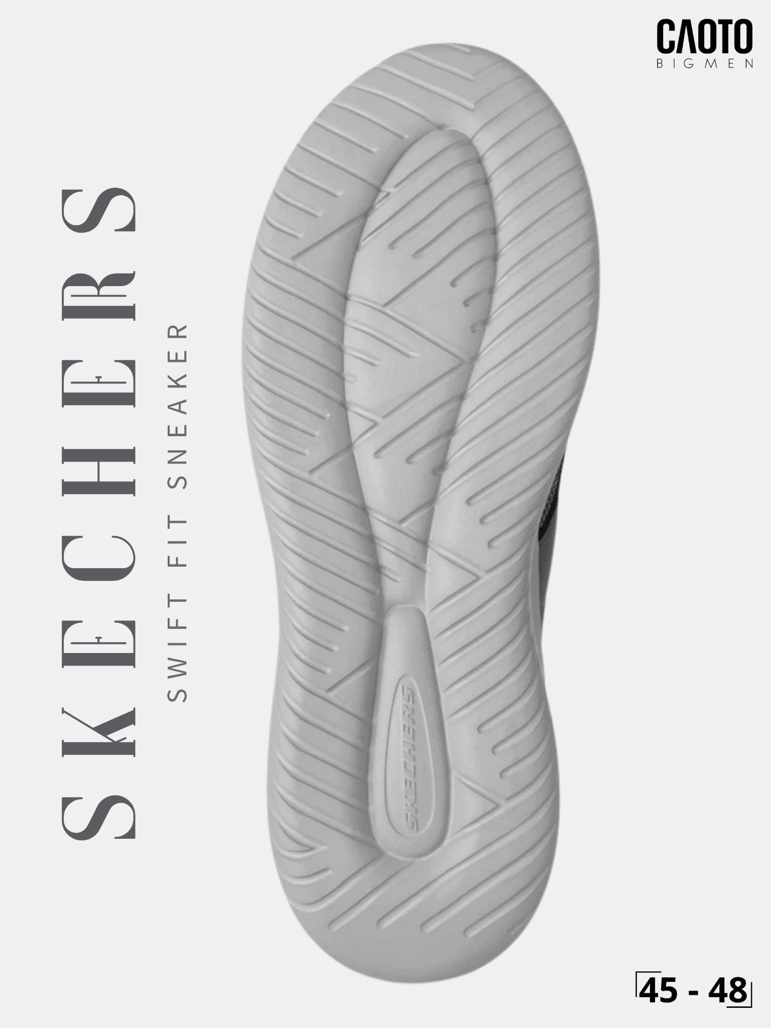  Giày Sneaker Nam Big Size S Sport By Skechers Murphy Slip On Êm Chân Size 45 - 48 