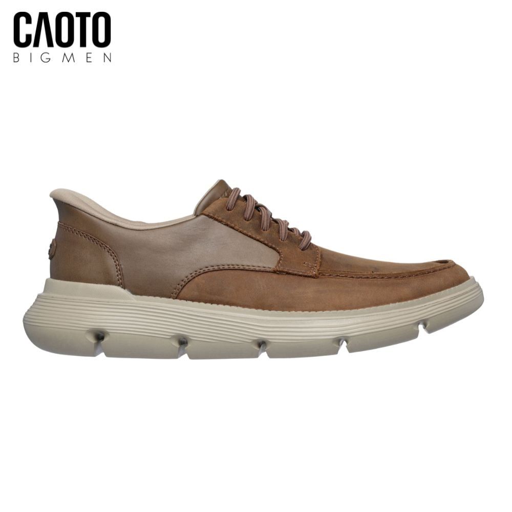  Giày thể thao Nam Big Size Urban Class – Skechers Nâu Da Bò Lịch Lãm Êm Ái Size 45–50 