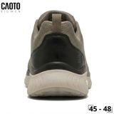  Giày Sneakers Nam Big Size Crosser Edmond – Skechers Xám Xanh Canvas Casual Size 45–50 