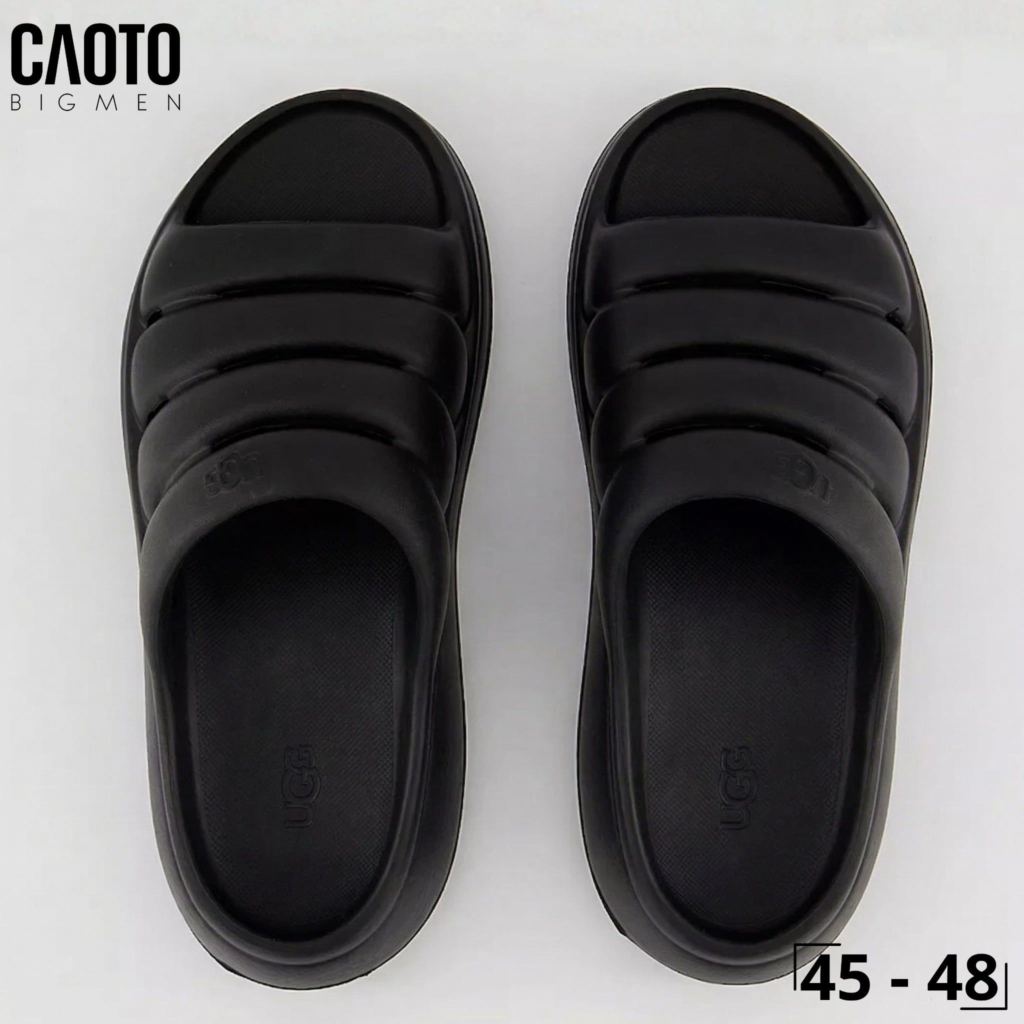  Dép Nam Big Size UGG Sport Yeah Sliders Đen Size 45, 46, 47, 48 