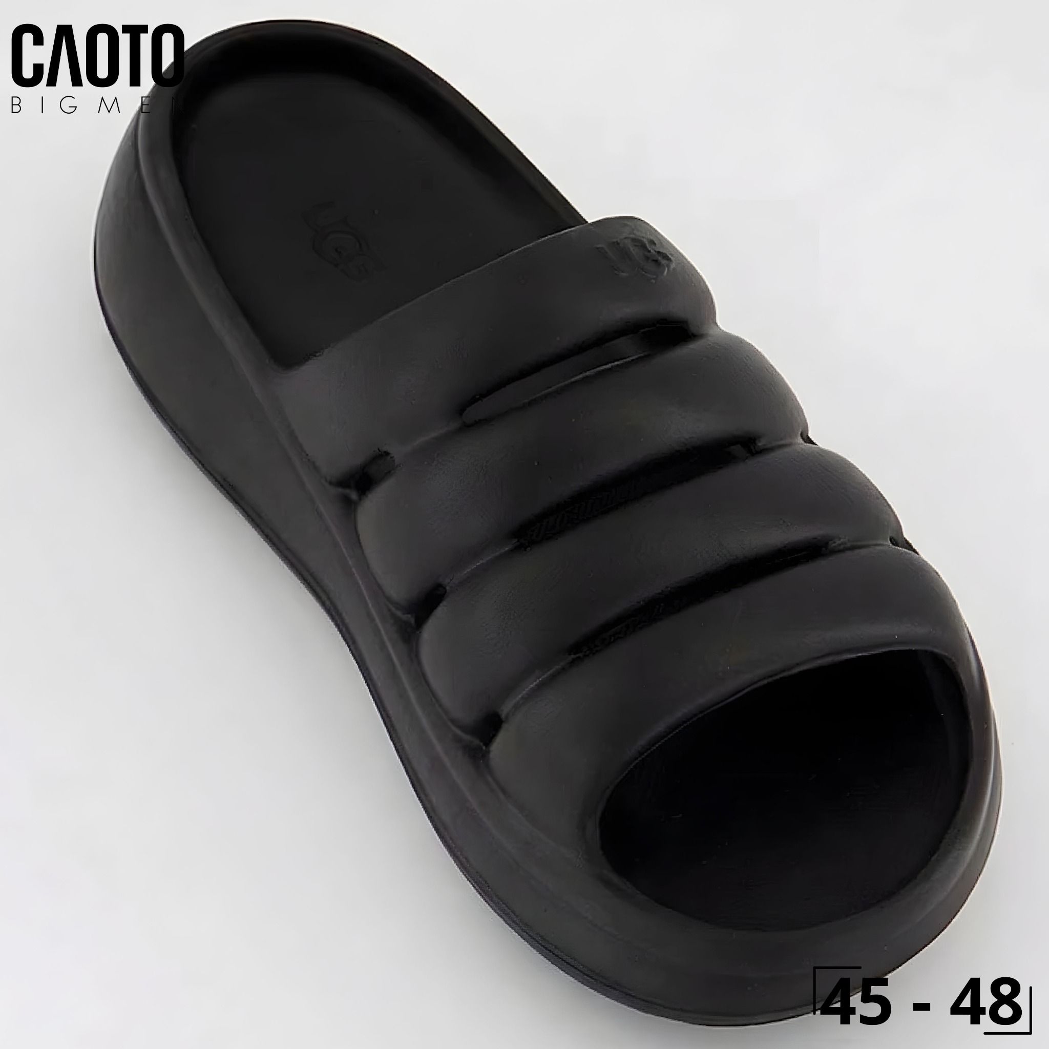  Dép Nam Big Size UGG Sport Yeah Sliders Đen Size 45, 46, 47, 48 