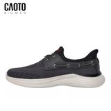  Giày Sneakers Nam Big Size Lawson Parasail – Skechers Chbk (Đen/Xám) Sneaker Slip-On Size 45–50 