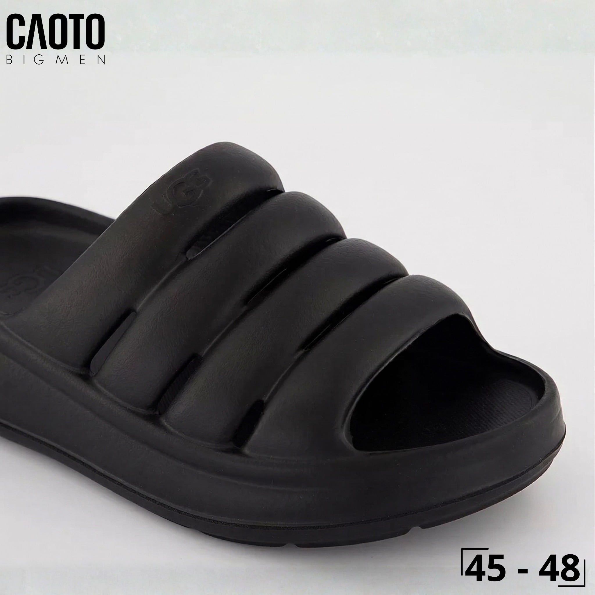  Dép Nam Big Size UGG Sport Yeah Sliders Đen Size 45, 46, 47, 48 