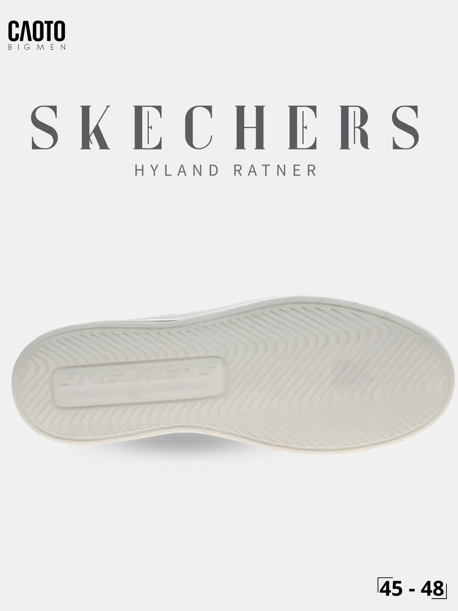  Giày Sneakers Nam Big Size Hyland Ratner – Skechers Taupe Canvas Casual Size 45–50 