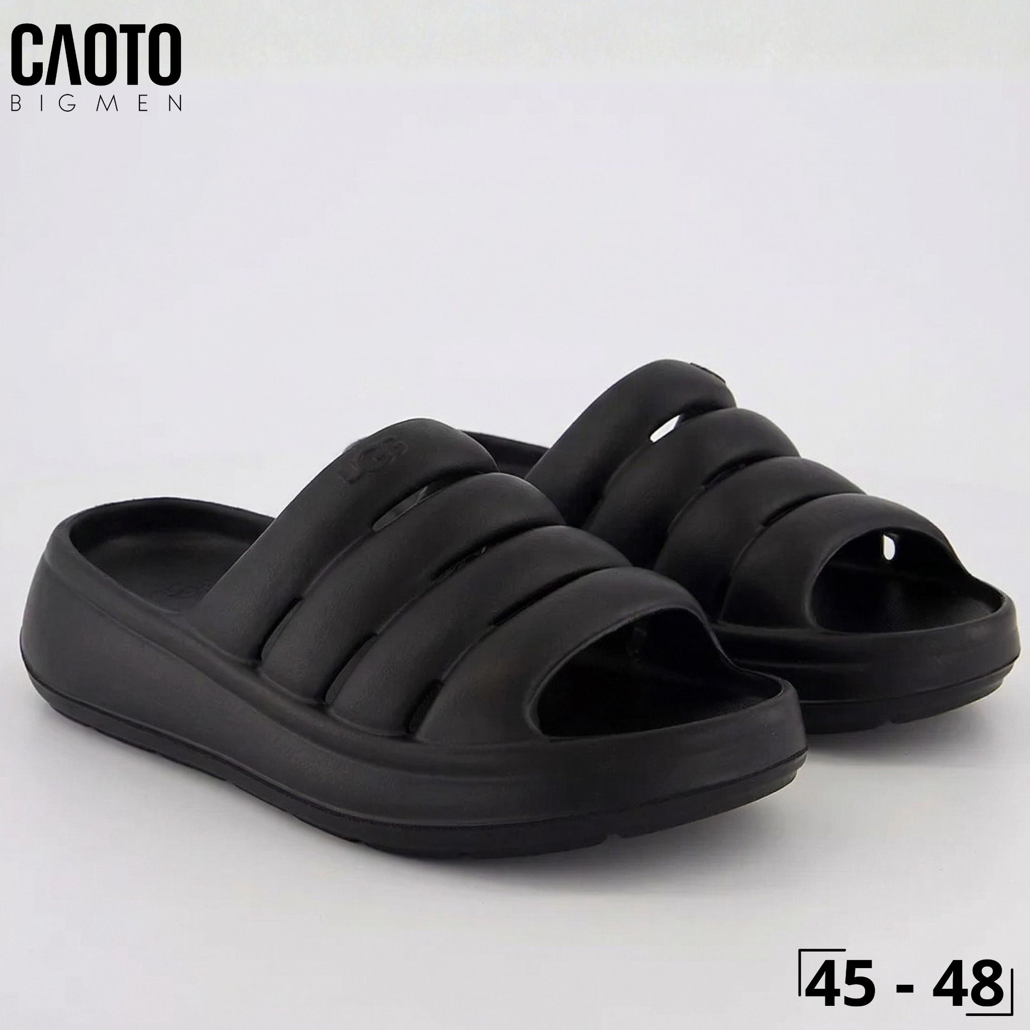  Dép Nam Big Size UGG Sport Yeah Sliders Đen Size 45, 46, 47, 48 