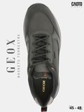  Giày Sneakers Nam Big Size Baskets - Terrestre Geox Dark Grey Thoáng Khí Size 45 - 48 