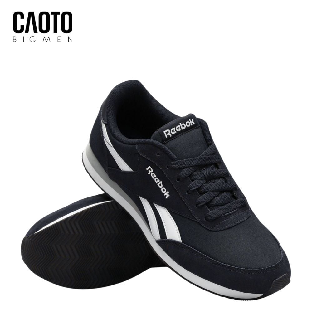 Giày Thể Thao Nam Big Size Rewind Run – Reebok Navy Dây Buộc Size