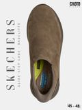  Giày Lười Nam Big Size Skechers Cade Radcliffe Nâu Taupe Size 45 - 48 