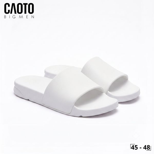 Dép Quai Ngang Nam Big Size Calvin Klein Màu Trắng Size 45 - 46 