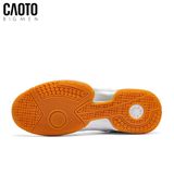  Giày Cầu Lông Nam Big Size Smash White Blue Đế Bám Sân Chắc Chắn Size 45-48 