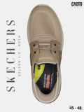  Giày Nam Big Size Skechers Delson 3.0 Roth Taupe Size 45 - 48 