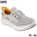 Giày Sneakers Nam Big Size Cyrus Eagan – Skechers Trắng Be Canvas Casual Size 45–50 