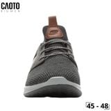  Giày Sneakers Nam Big Size Delson Camben – Skechers Xám Canvas Casual Size 45–50 