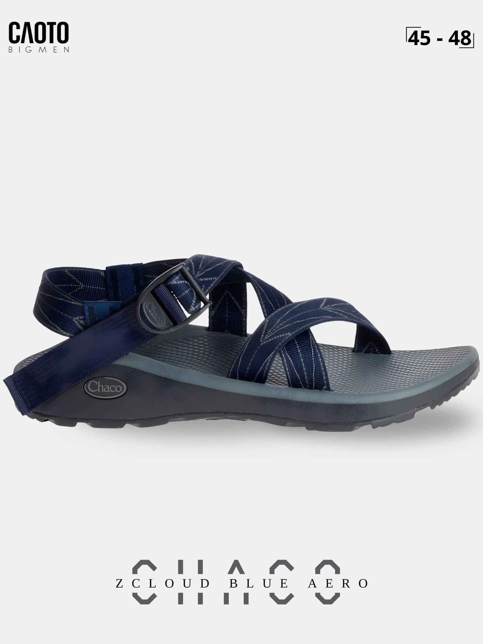  Giày Sandal Nam Big Size Chaco Zcloud - Blue Aero Thể Thao Size 45 - 