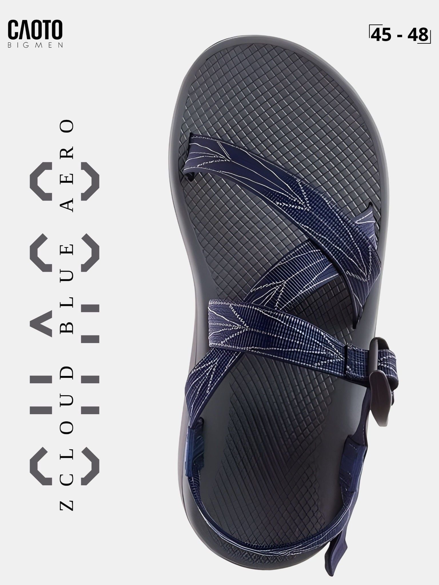  Giày Sandal Nam Big Size Chaco Zcloud - Blue Aero Thể Thao Size 45 - 