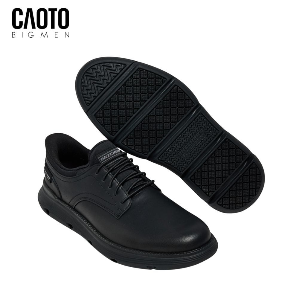  Giày Sneakers Nam Big Size Garza SR – Skechers Đen Slip-Resistant Slip-Ins Size 45–50 