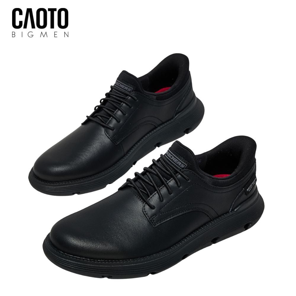  Giày Sneakers Nam Big Size Garza SR – Skechers Đen Slip-Resistant Slip-Ins Size 45–50 